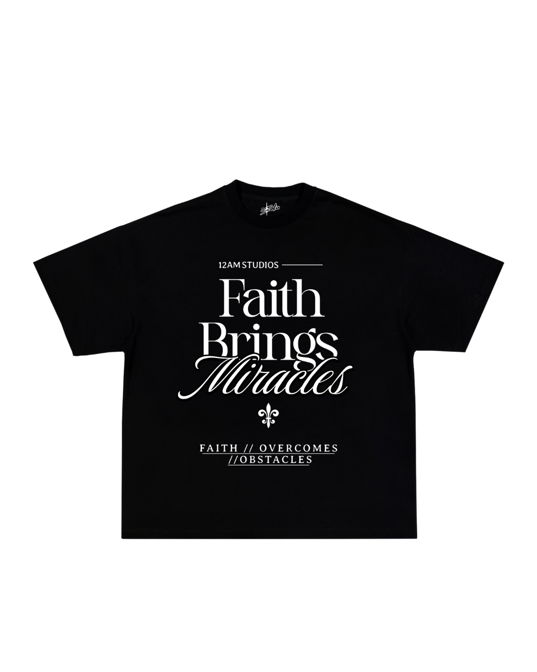 Faith Black Tee